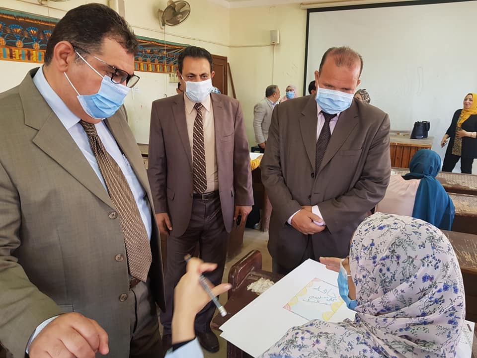 #الأعلى_ للجامعات _يتابع_ إختبارات القدرات للتربية الفنية_ والتربية  الموسيقية_بالكلية فى مراحلها الختامية#