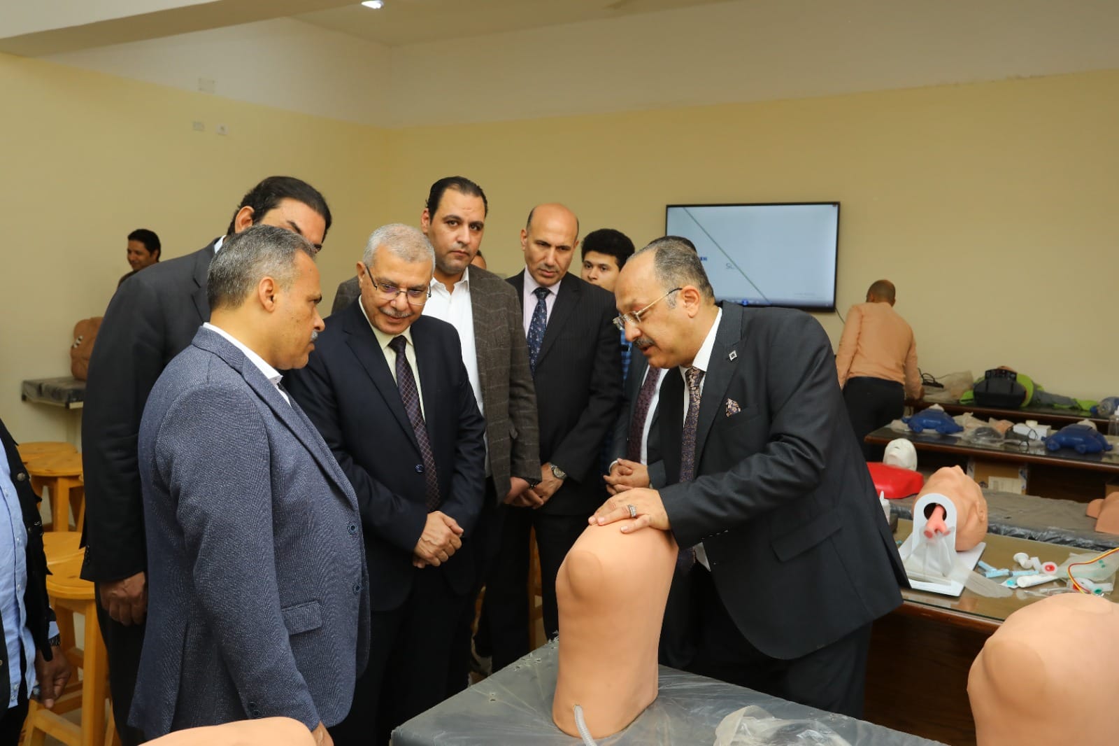 معمل المهارات بكليه طب فاقوس