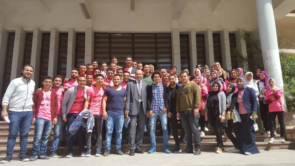 وكيل الكلية لشئون التعليم والطلاب واتحاد طلاب الكلية