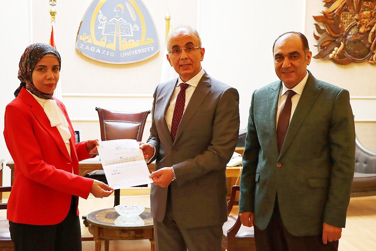 تكليف الدكتورة/ دعاء محمد خطاب  قائمًا بأعمال وكيل الكلية لشئون الدراسات العليا والبحوث