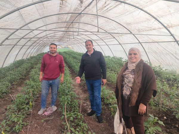 قطاع شوؤن البيئة| زيارة وفد من الكلية لمزرعة الكلية بقرية غزالة الخيس