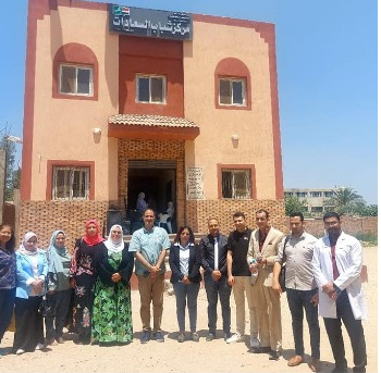 ضمن البروتوكول الموقع بين كلية التكنولوجيا و التنمية و مديرية الزراعة بالشرقية