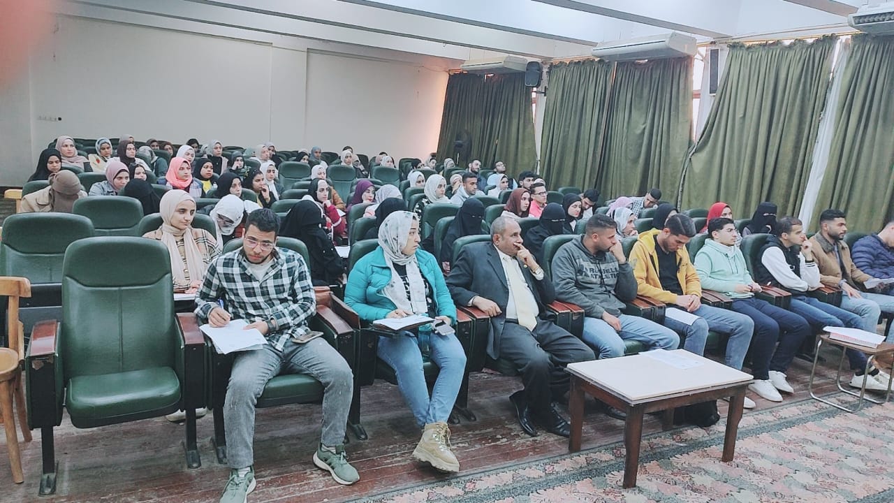 An educational symposium on family planning was held at the College of Arts under the supervision of the Reproductive Health and Family Planning Unit, in which Dr. Noha Radwan lectured on Monday, February 26, 2024.