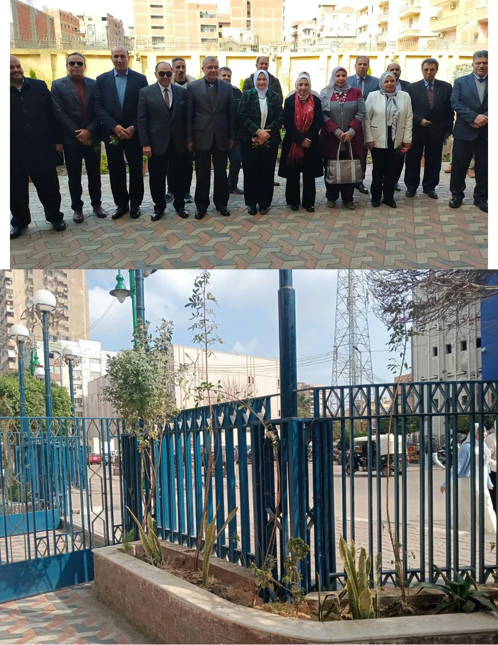 شارك المعهد أمس فى أولى فاعليات أحتفالات الجامعة بيوم البيئة الوطني ٢٠٢٥