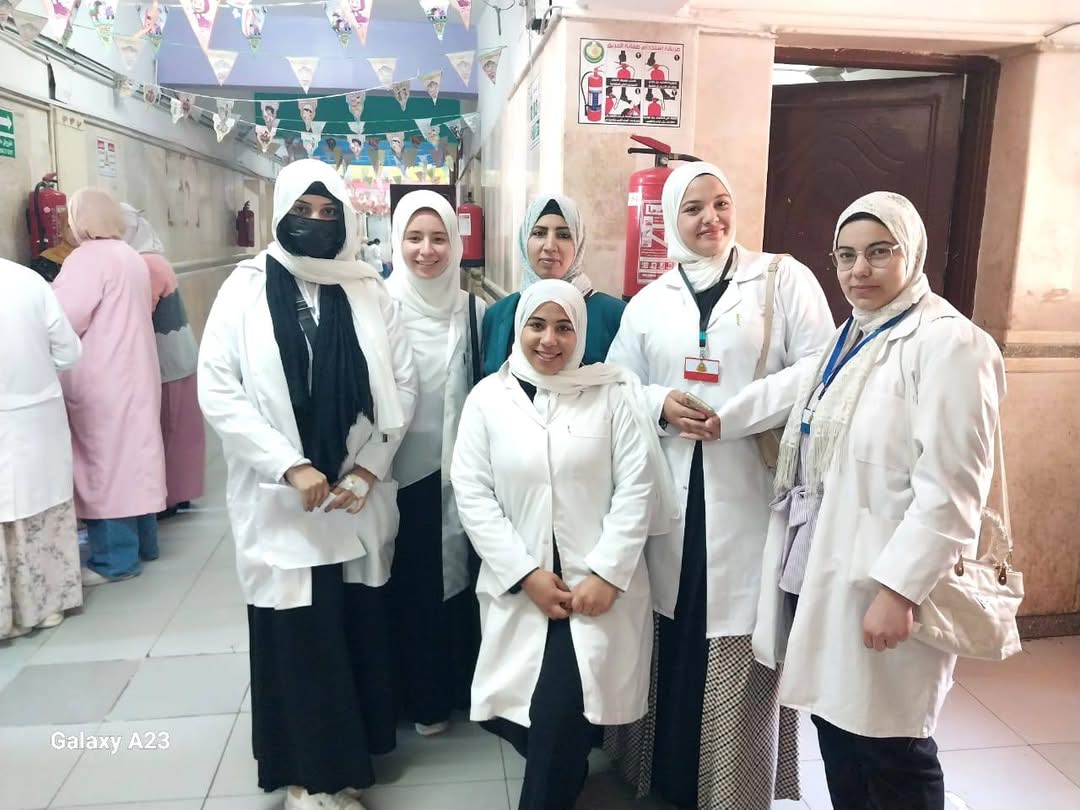 التدريب الميداني الدوري لقسم تمريض المسنين بمستشفيات جامعة الزقازيق الخميس 13مارس 2025
