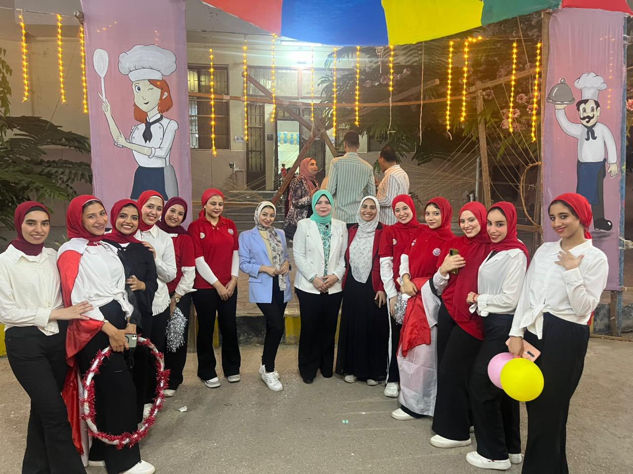 🌹مشاركة طالبات كلية التربية للطفولة المبكرة فى فعاليات الفوج الثالث والحفل الختامى لمعسكر اعداد القادة التاسع " قادة التميز والابداع"🌹.