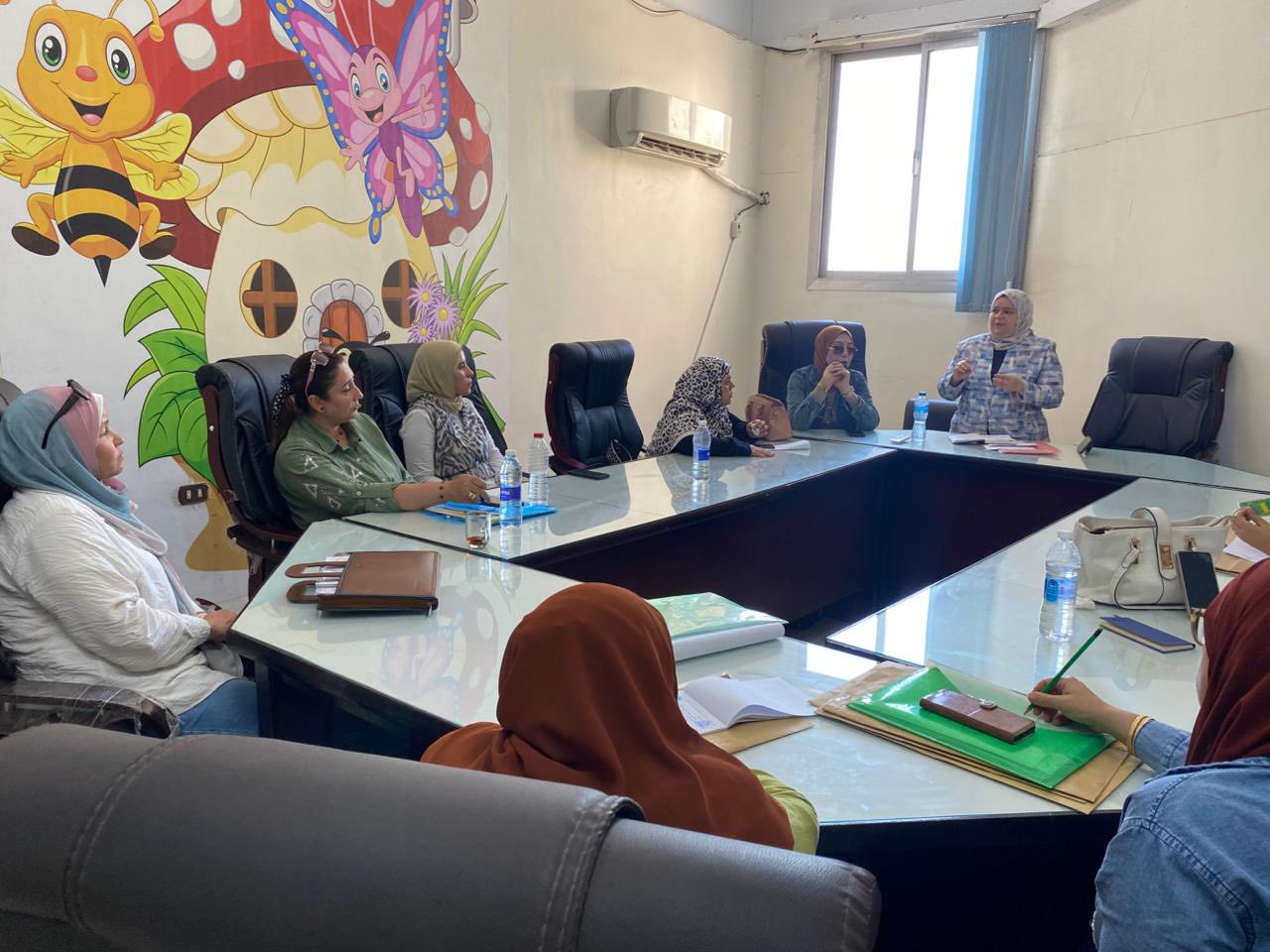 The Quality Assurance Unit at the Faculty of Early Childhood Education is organizing a meeting entitled “Distribution of the third phase of activities from the university