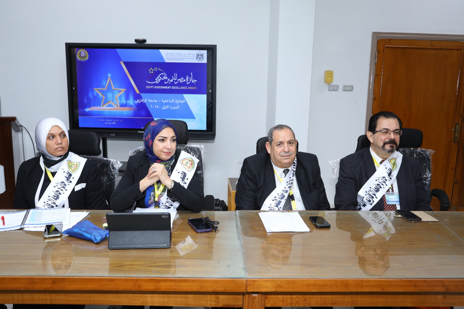 The Faculty of Veterinary Medicine is among the five faculties qualified to represent Zagazig University in the national competition for the Egypt Government Excellence Award 2026