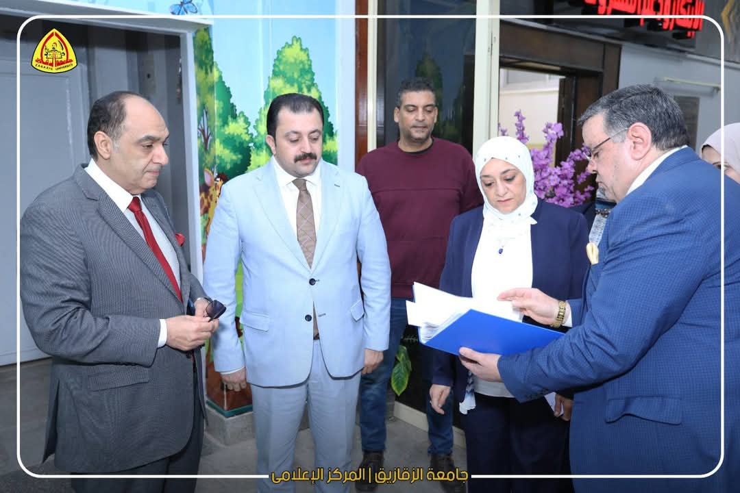 🎓 Leaders of Zagazig University pay an official visit to the Faculty of Disability Sciences and Rehabilitation to enhance cooperation and support scientific research