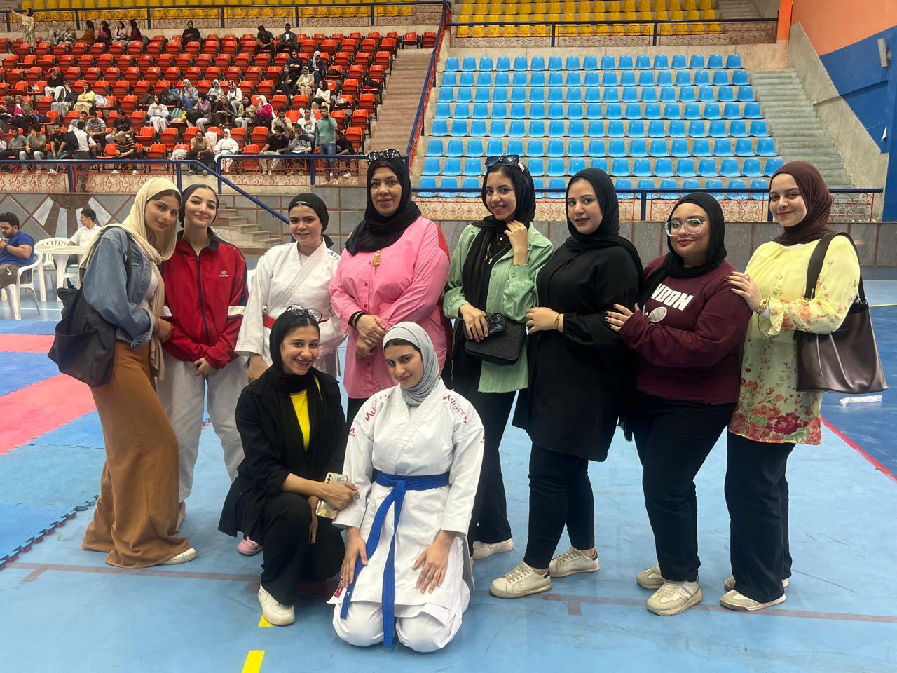 🌹Participation of female students from the Faculty of Early Childhood Education in the internal league between faculties at the university level for the academic year 2025/2026 🌹
