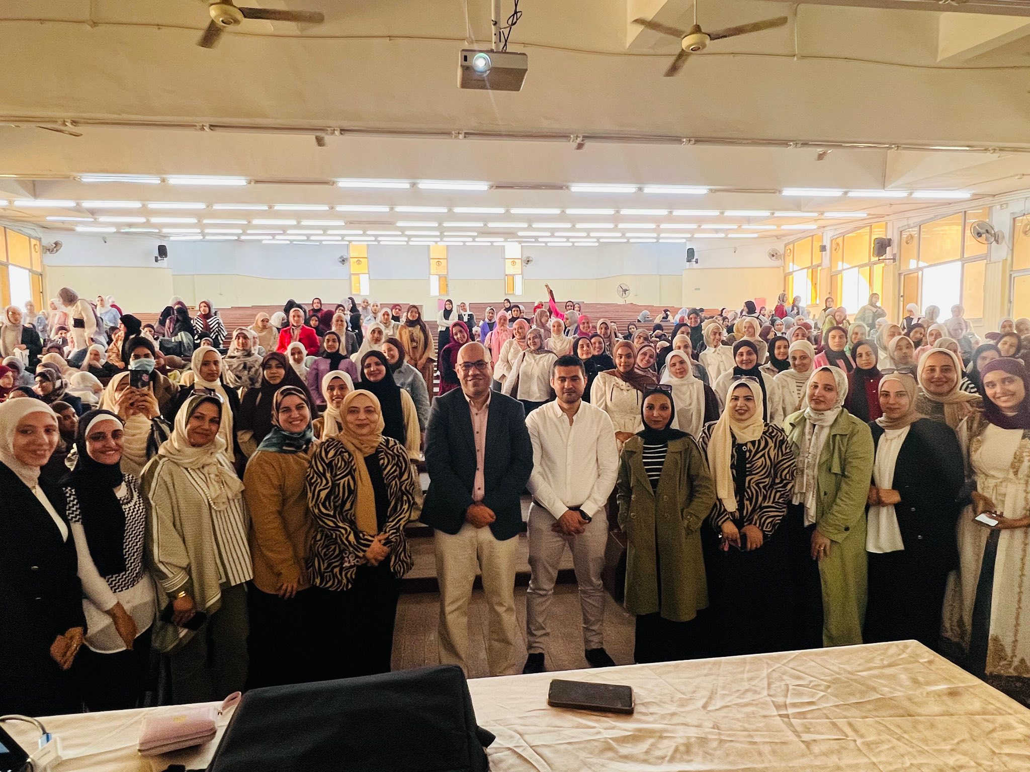 💥كلية التربية للطفولة المبكرة تنظم ندوة توعوية هامة بعنوان " رحلة ذهاب بلا عودة …… لا للمخدرات "