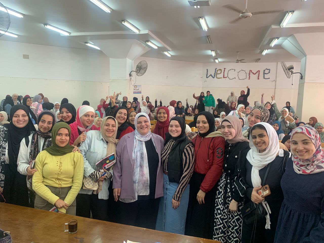 💥“Human Development and Its Role in Self-Improvement and Achieving Happiness”  A seminar organized by the Department of Psychology as part of the activities of the Community Service and Environmental Development Sector at the Faculty of Early Childhood Education💥