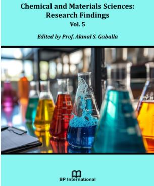 Chemical and Materials Sciences: Research Findings Vol. 5