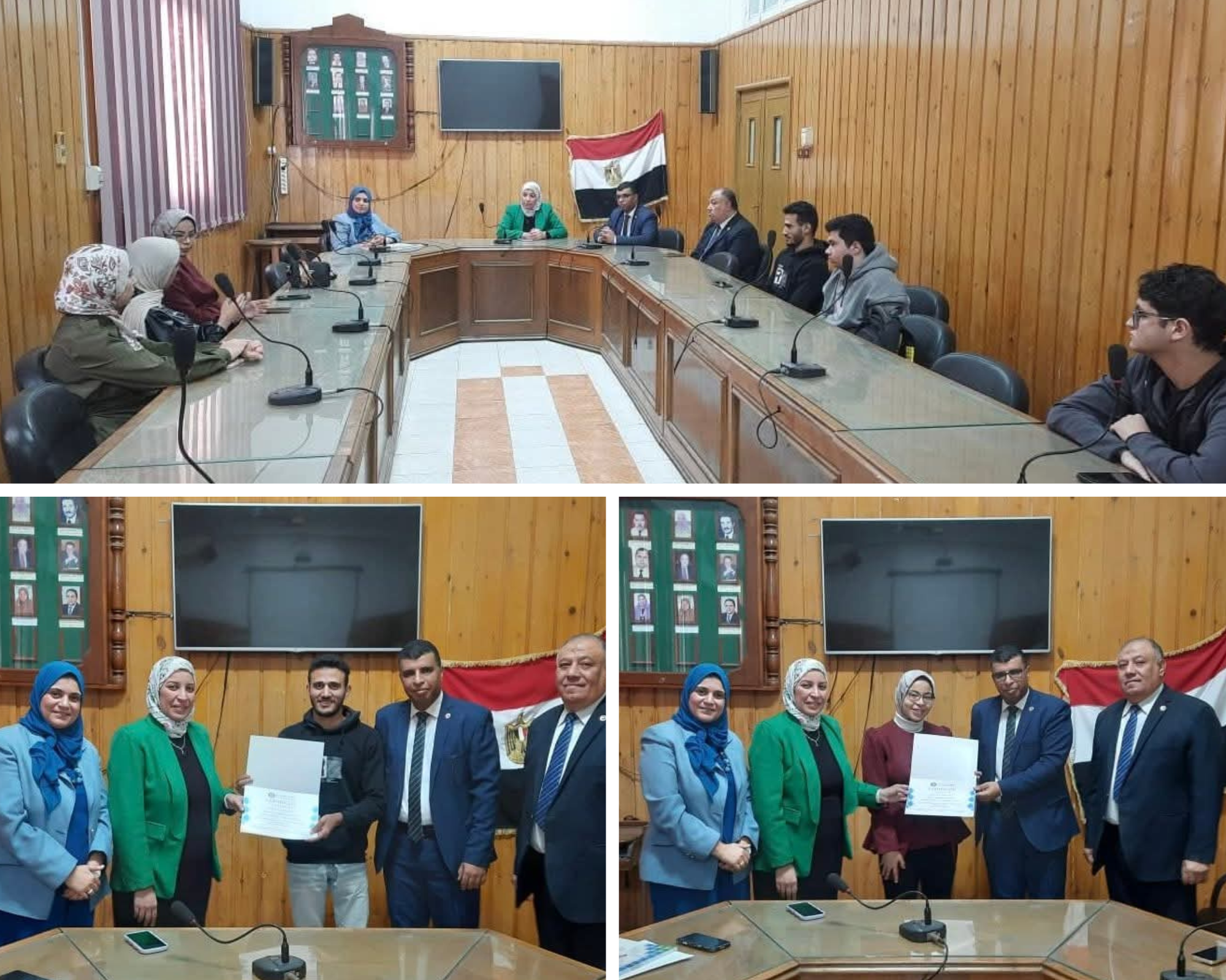 حفل ختام التدريب الصيفي لعدد من طلاب الكلية الذين اجتازوا التدريب بشركة ايبيكو خلال صيف 2025