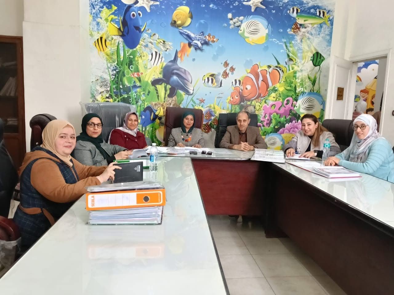 The Quality Assurance Center conducts a technical support visit to the Faculty of Early Childhood Education to review program and institutional accreditation standards.