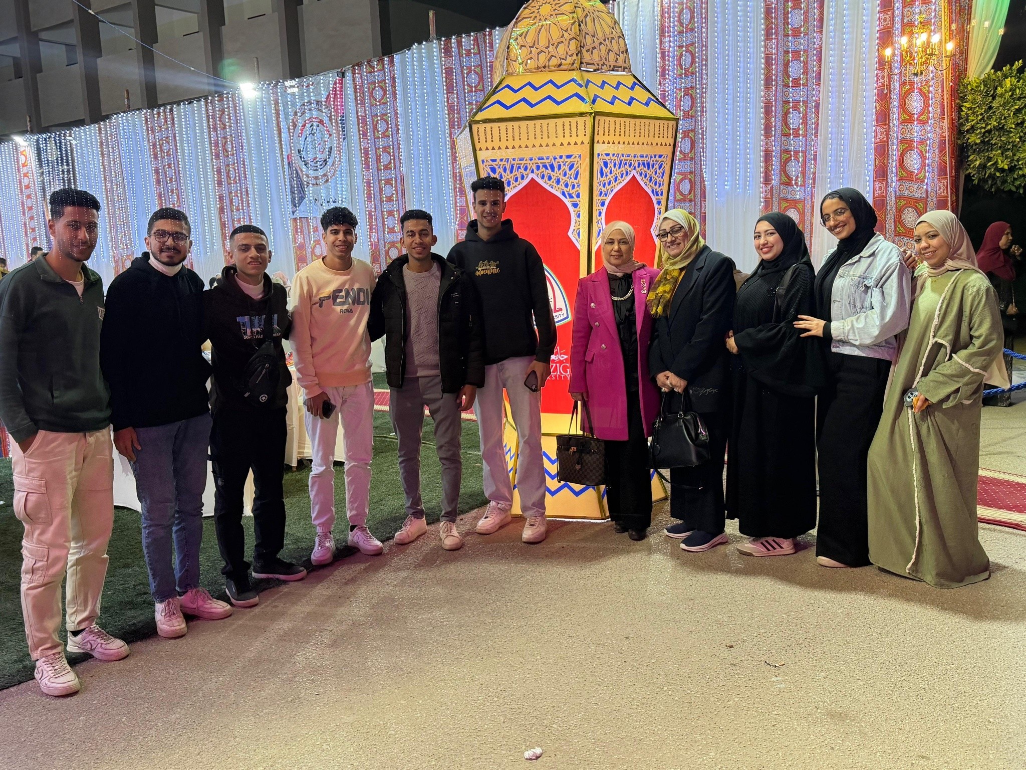 مشاركة وفد من اتحاد الطلاب فى الافطار السنوى لأسرة طلاب من أجل مصر بجامعة الزقازيق للعام الجامعي ٢٠٢٦