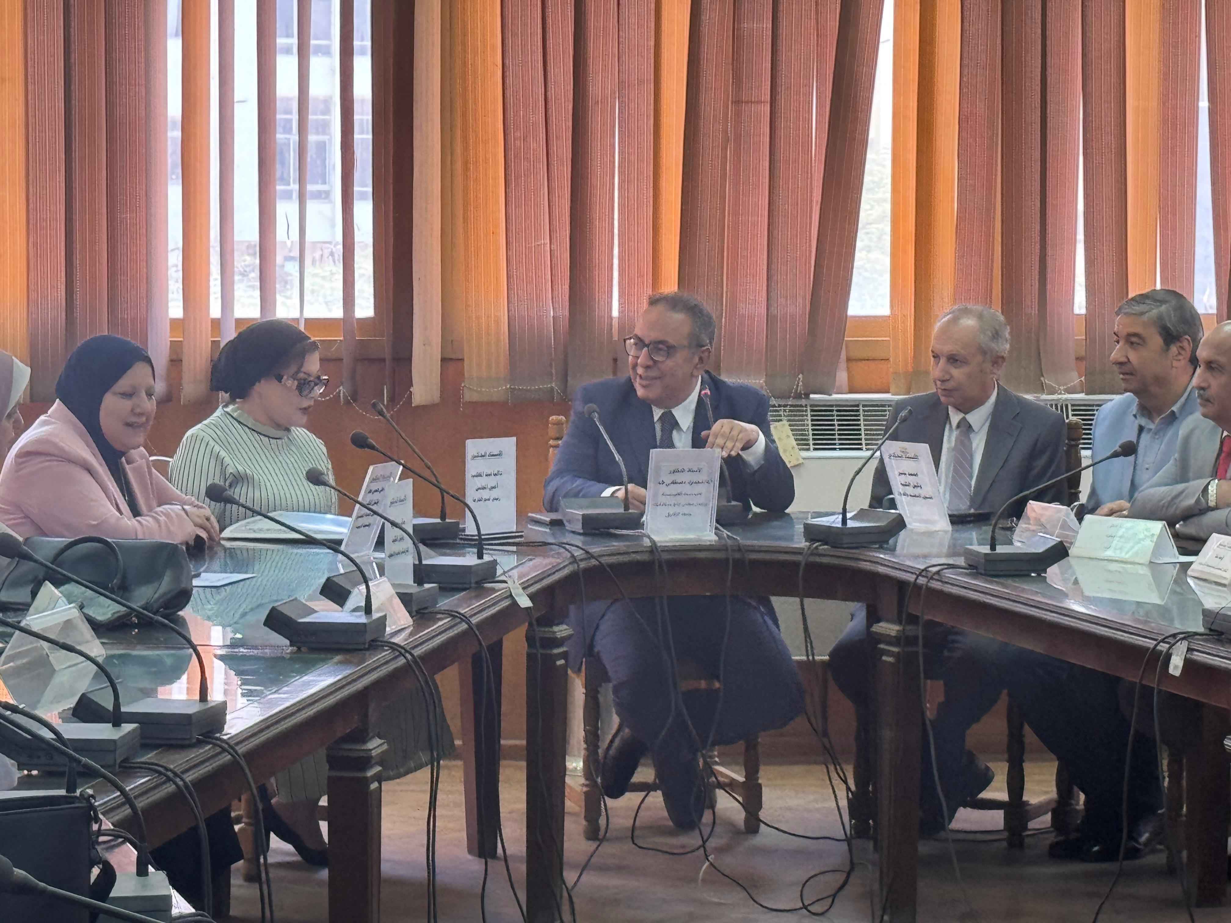 انعقاد مجلس الكلية لشهر إبريل 2026 بجلسته رقم 647 اليوم الموافق 21-4-2026