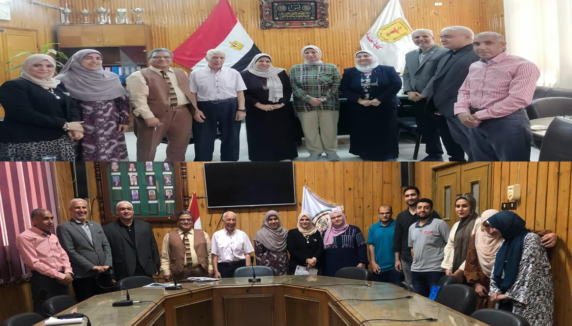 Reception of the Higher Committee for Following Up the Egypt Government Excellence Award at Zagazig University