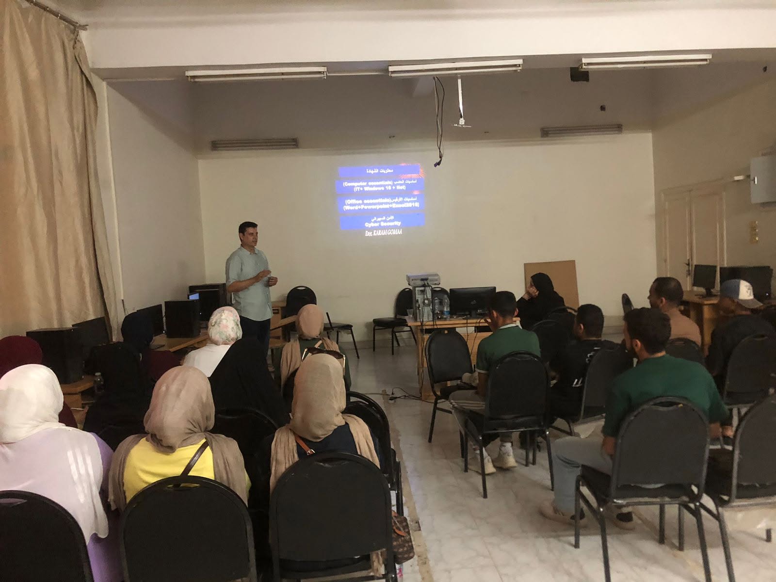 Launch of the International Computer Driving License (ICDL) Training Course at the IT Consulting and Research Center, Zagazig University