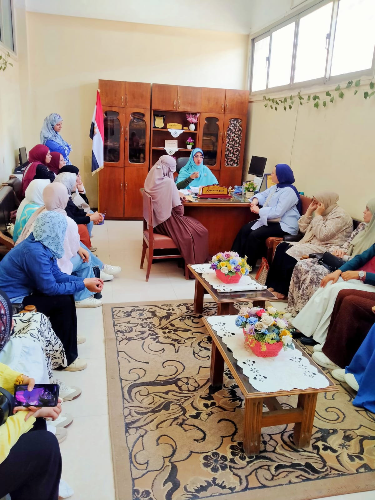 ✍️✍️📌اجتماع موسع  لمناقشة سبل تطوير وتعزيز العملية التعليمية بالمعهد الفني للتمريض – جامعة الزقازيق.