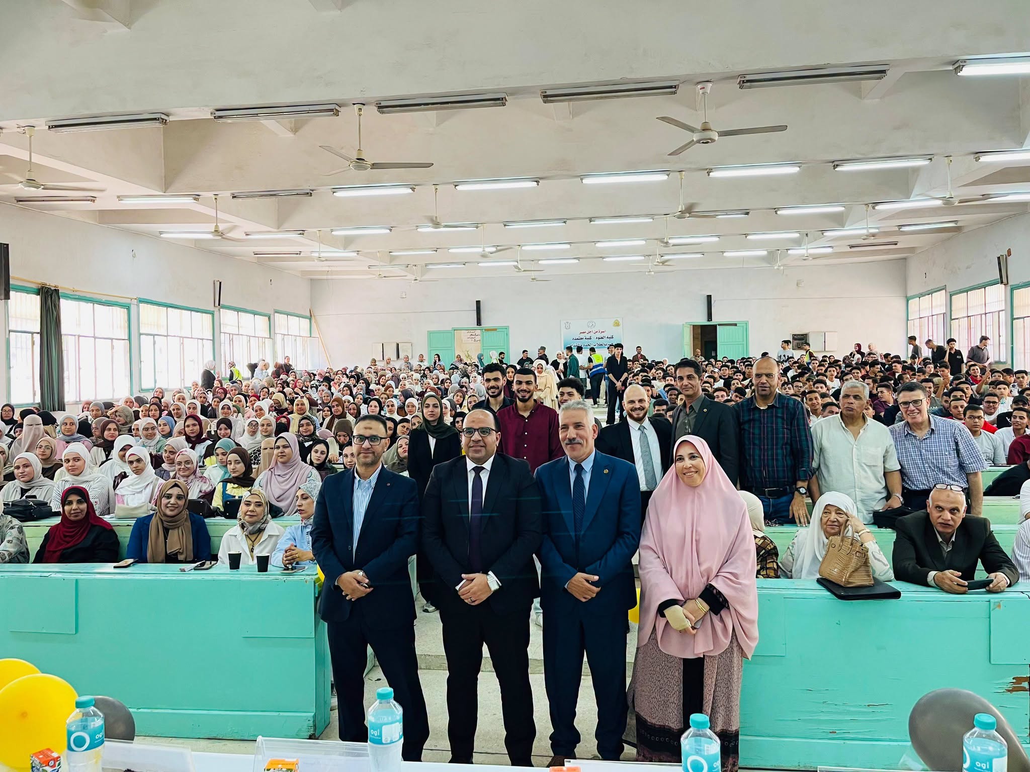 فعاليات اليوم التعريفي بالكلية للعام الجامعي 2026/2027