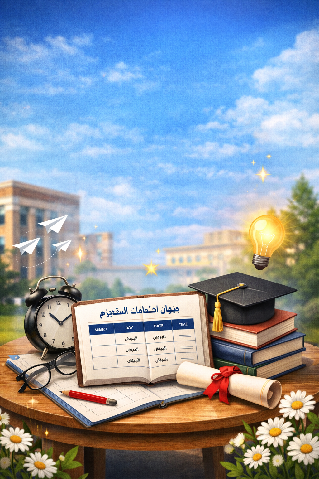 امتحانات منتصف الفصل الدراسي  الثانس (الميدتيرم) 2025\2026